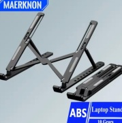 Składany stojak na laptopa regulowany przenośny uchwyt z podstawką ABS