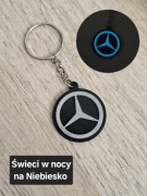 Breloczek Mercedes - Świeci w Nocy! 3d - Druk3d fidget Keychain mixGadzet 