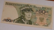 Banknot   Polska 50 zł 1988 r GE 2285394 stan 2