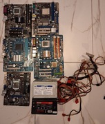 Części komputerowe Płyty główne AM3+ S775 S1150 Zasilacze Chieftec