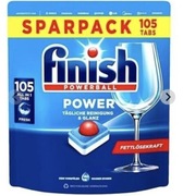 Finish PowerBall All In1 kapsułki tabletki do zmywarki XXXL 105 szt