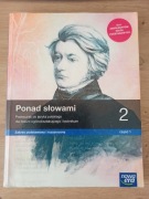 Ponad słowami 2 podręcznik język polski liceum technikum Nowa Era 