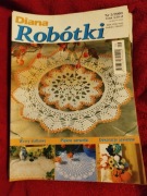 Diana Robótki 5/2009 Wzory siatkowe, serwetki, dekoracje jesienne