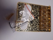 Mostek ozdobny do gitary typu telecaster, nowy.