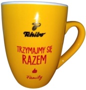 Kubek kawa TCHIBO #6 - Trzymajmy się razem - NOWY
