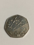 50 pensów zestaw 5 monet okolicznościowych.