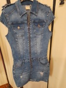 Sukienka jensowa klasyczna Denim 
