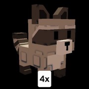 Grow a Garden Racoon x4(pakiet) 