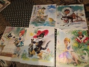 Bajkowe obrazki z kalendarzy PRL