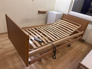 Łóżko do opieki osób leżących na pilota 