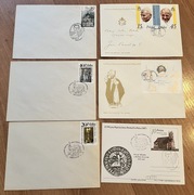 Jan Paweł 2 - pocztówki i koperty