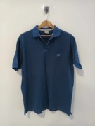 Granatowa koszulka polo męska Nike rozmiar L 