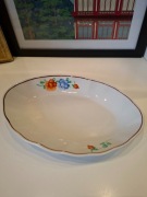 DPRK miska talerzyk biały talerz półmisek D.P.R.K vintage antyk PRL z PRL-u