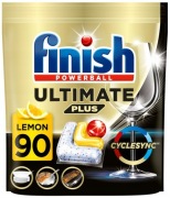 Finish Ultimate Plus All in 1 lemon Kapsułki do zmywarki 90 szt. cytrynowe