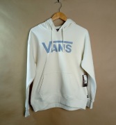 VANS Classic V BFF Hoodie Męska Kremowa 70% Bawełna 30% Poliester M