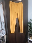 Spodnie kabaretki Zizzi miodowe / musztardowe r. M (plus size 46) na gumie