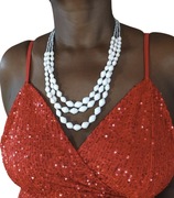 Naszyjnik - Ekologiczny, ręcznie robiony naszyjnik z Afryki [UGANDA]