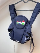 Nosidełko 0–9 miesięcy 3,5–9 kg granatowe Foppapedretti made in Italy