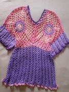 Bluzeczka ręcznie robiona szydelkiem