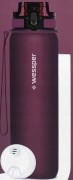 Butelka tritanowa WESSPER ACTITEX B4  Burgund -1L