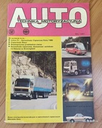 Gazeta magazyn Auto maj 1987 Jelcz autobusy Steyr Volvo ciężarówki i inne 