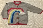 Sweter rozpinany rozmiar 80