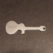 Brelok przywieszka gitarowa do kluczy HAWLE, aluminium stan dobry 