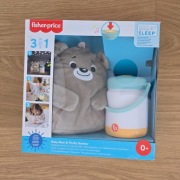 Fisher Price uspokajacz lampka nocna miś ze świetlikami GRR00