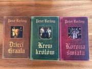 Peter Berling Dzieci Graala Krew królów Korona świata BDB