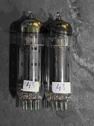 Dobrana Para 6p14p / EL84 "Reflektor" 1985r. NOS