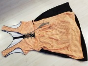 strój ludowy małgosia fartuszek sukienka ludowa bawarka nr 212  L XL