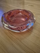 Murano szkło kolekcjonerskie popielnica