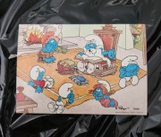 prl smurfy bajka smerfy pocztówka karta pocztowa kolekcja nr 382
