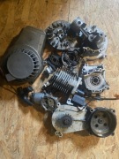 Pozostałości po mini cross pocket bike