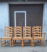 Krzesła komplet 6 szt + 2 fotele