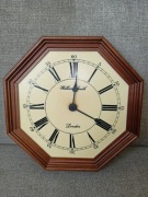 Duży zegar wiszący William Smith London VINTAGE 