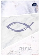 Brulion  zeszyt A5 64 kartki w kratkę Religia Mat+Uv Z Poddrukiem