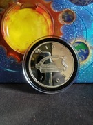 Srebrna Moneta ÉIRE Harfa Irlandia 10 euro, 2011 Św. Brendan Żeglarz