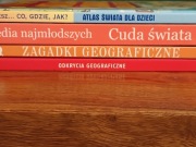 Atlas świata dla dzieci - zestaw 4 książek