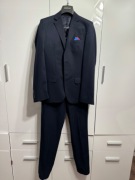 Garnitur męski / Marka Bruno Zinger / rozm. M / granatowy