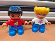 2 figurki LEGO DUPLO - chłopiec i dziewczynka