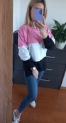 Sweterek bluza damska z  rozcięciem 