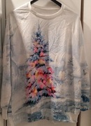 Bluza Damska Świąteczna L/XL Nowa Merry Christmas Choinka