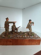 Figurka ręcznie malowana 1:35 skala plastik 