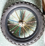 Koło rowerowe 12 cali (1/2x1.75x2 1/4) z nową dętka 