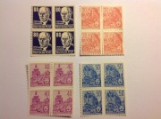 Niemcy - NRD - 16 znaczków czystych z lat 1948-1955