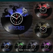 Zegar podświetlany z motywem motocykla
