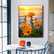 5D DIY Haft diamentowy Gerbera