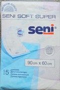 Podkłady higieniczne SENI SOFT SUPER 90x60 cm 5 szt.