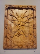 Płaskorzeźba "Jelenie"